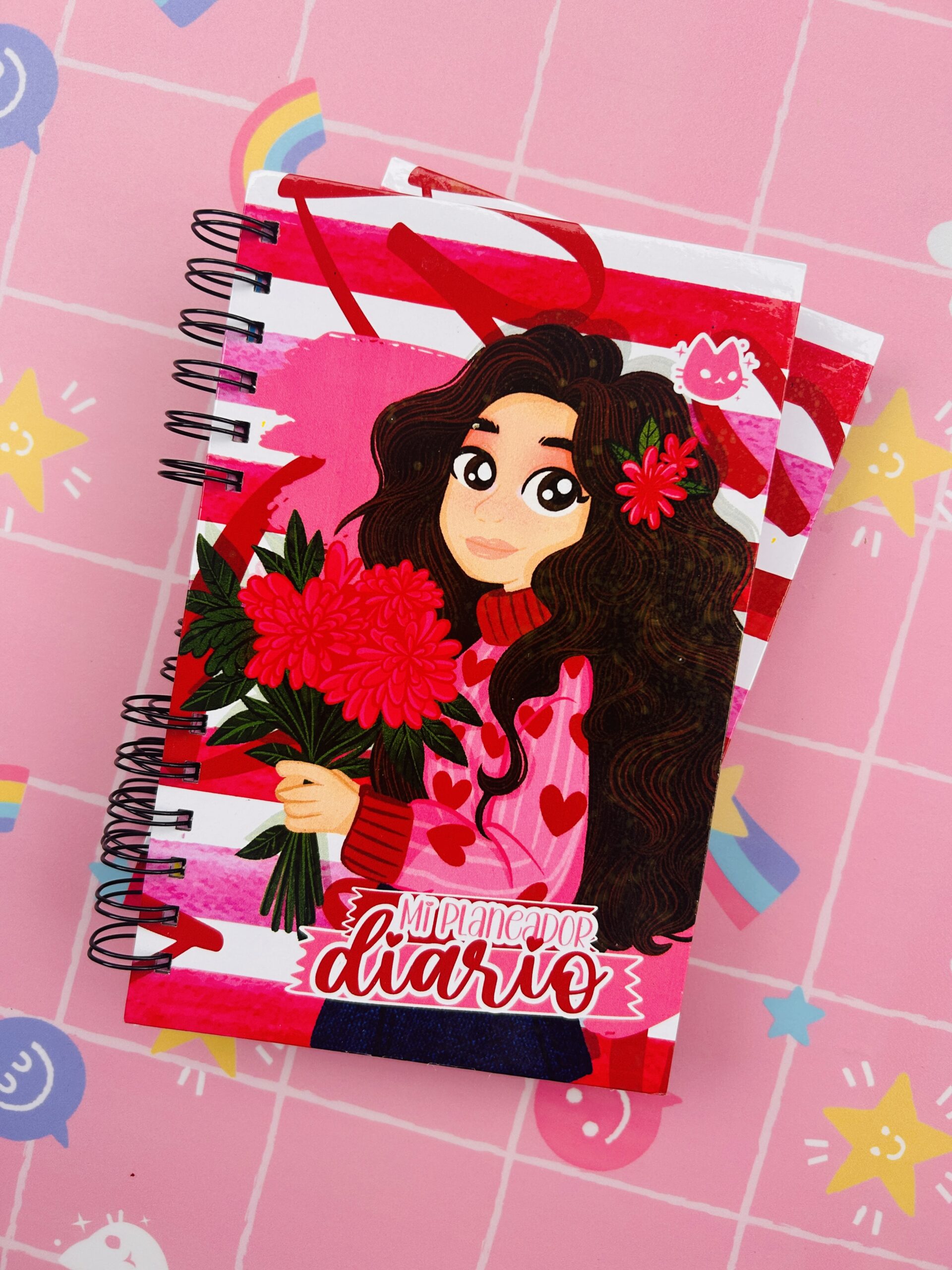 planer niña ilustrada
