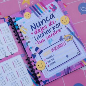 hoja interna inserto cuaderno