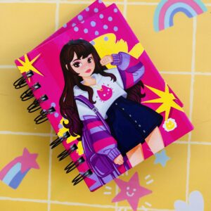 mini libreta lola ilustracion