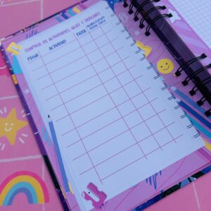 sparador atras cuaderno
